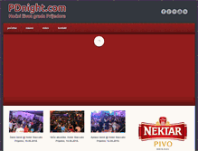 Tablet Screenshot of pdnight.com